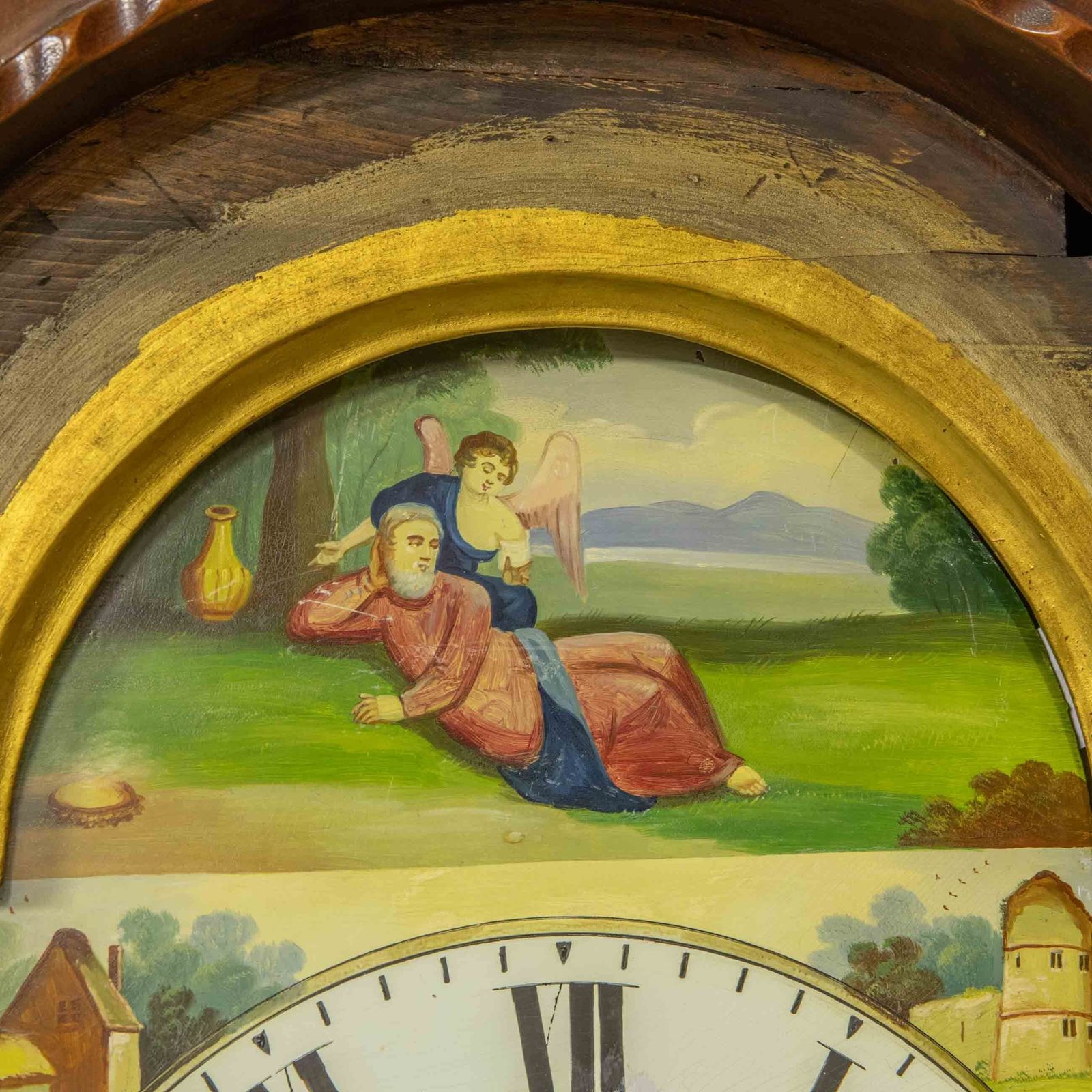 Home Decor Mahogany Long Case Clock photo