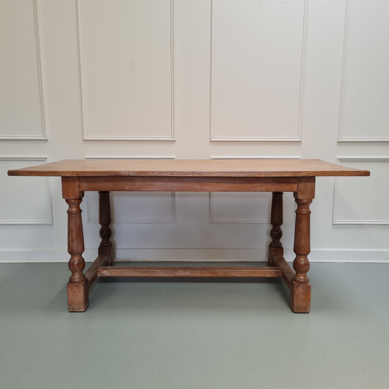 Pale Oak Antique Refectory Table C1880 Free Delivery Eng/Wales photo buy