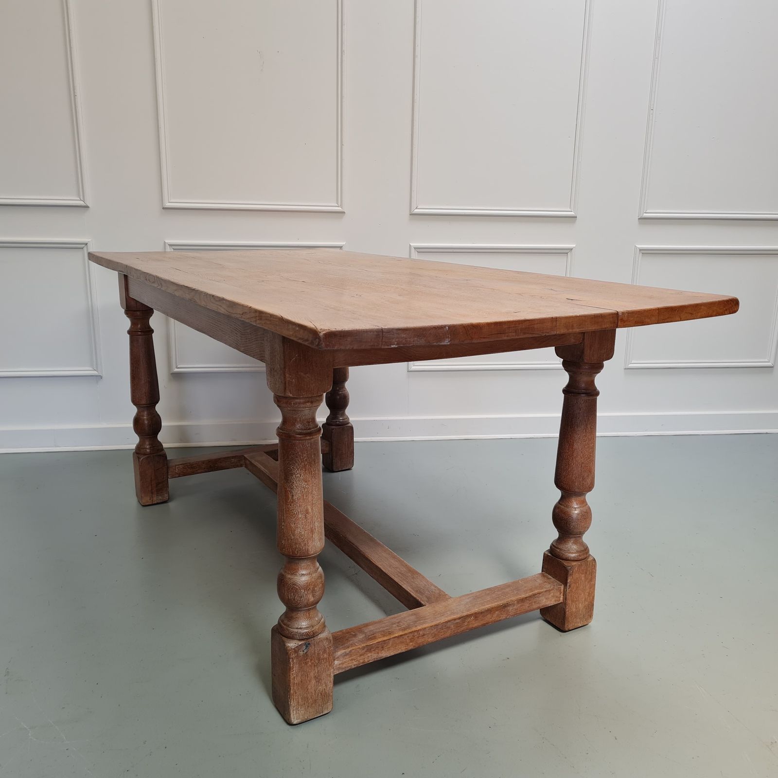 photo for sale Pale Oak Antique Refectory Table C1880 Free Delivery Eng/Wales