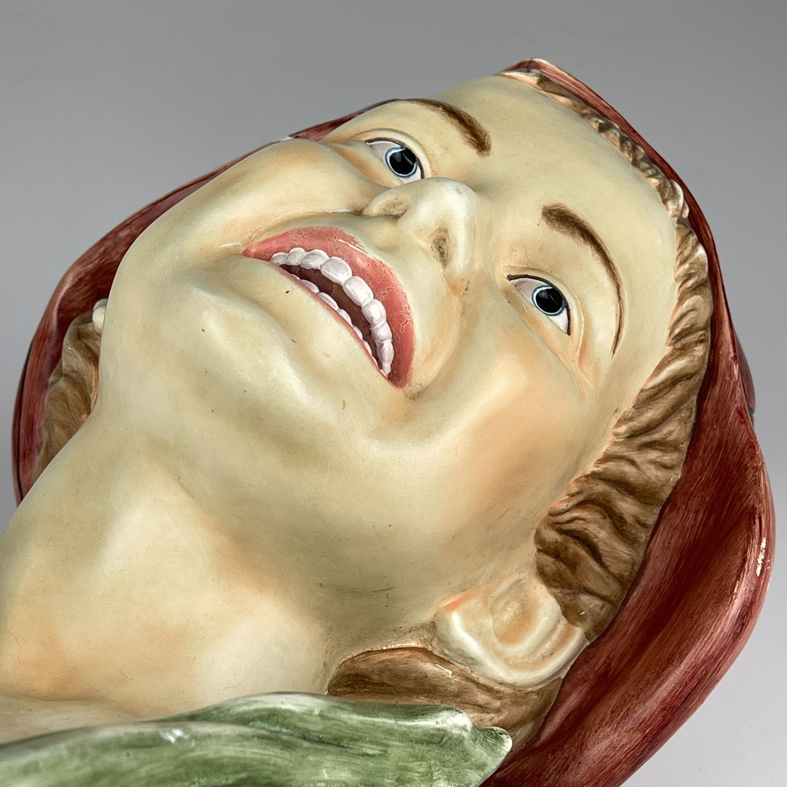 Vintage Terracotta Bust Boy, Coimbra, Portugal 1960s photo for sale