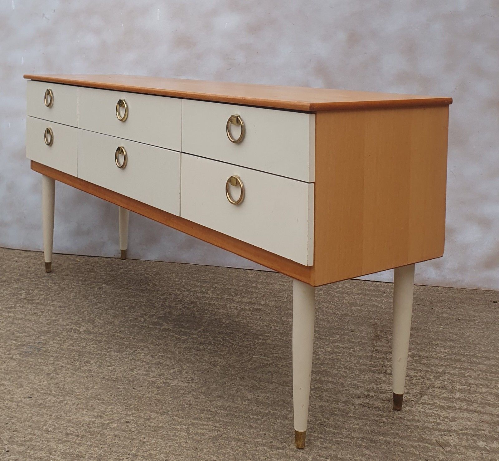 Vintage Retro Schreiber Teak Sideboard  / Chest Of Drawers photo buy