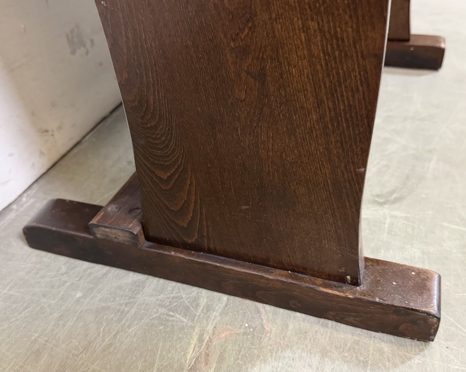 Furniture Vintage Two Seat Cinema Bench From Ton, 1960s, 2x photo