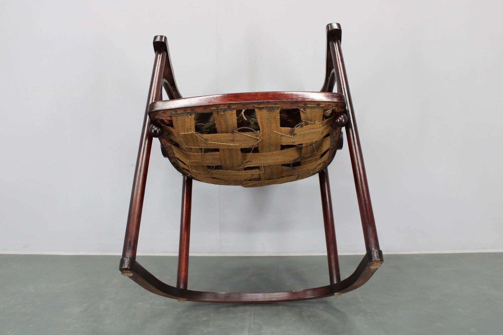 photo vinterior Josef Hoffmann Variation Of Art Nouveau "Fledermaus" Armchair By Fischel