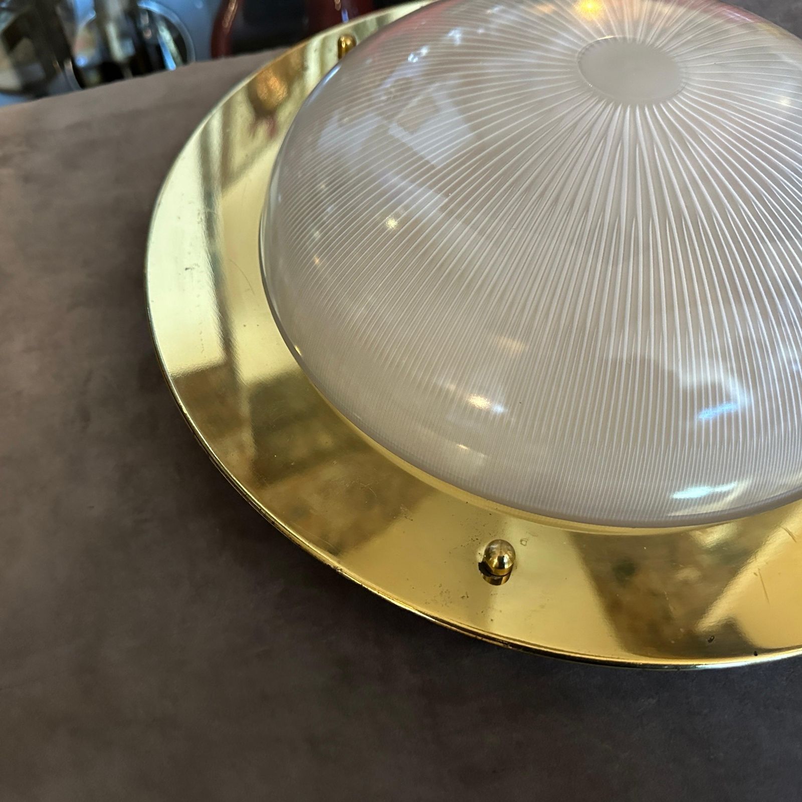 1960s Luigi Caccia Dominioni Style Mid Century Modern Italian Ceiling Lights photo vintage