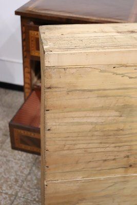 Antique Chest Of Drawers In Inlaid Walnut, 1700s photo vinterior