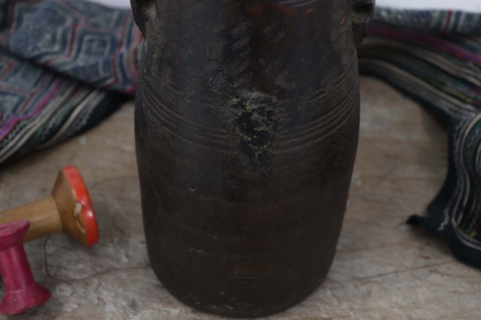 Late 19th Century Nepalese Milk Pot (3) photo Home Decor