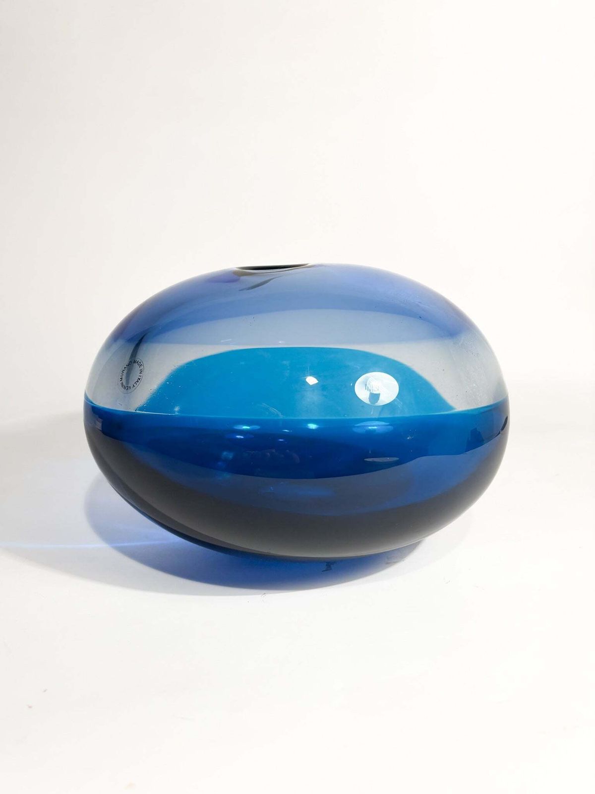 Kotilo Vase In Murano Glass By Timo Sarpaneva For Venini From 1994 photo furniture