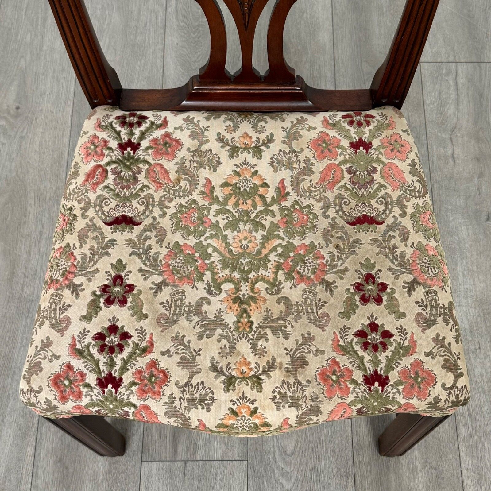 Antique 20th Century Set Of 8 Chippendale Style Dining Chairs photo buy