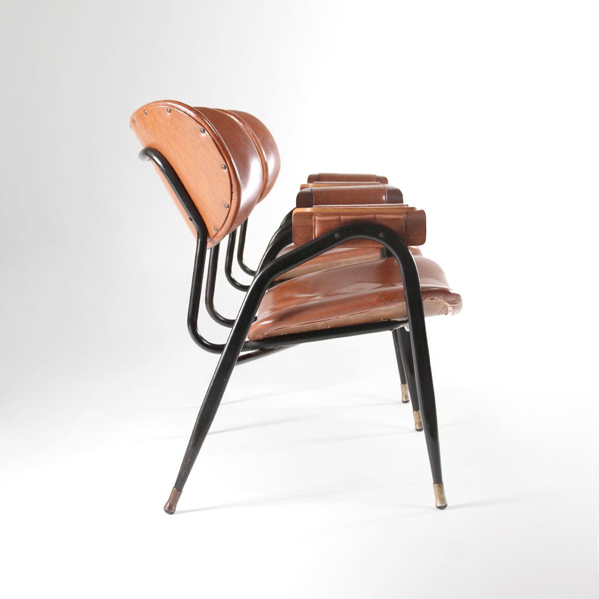 Pair Of 50s Armchairs Designed By Gastone Rinaldi For Rima photo 828.0