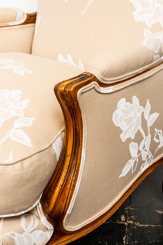 Furniture Seating Superb French Bergere