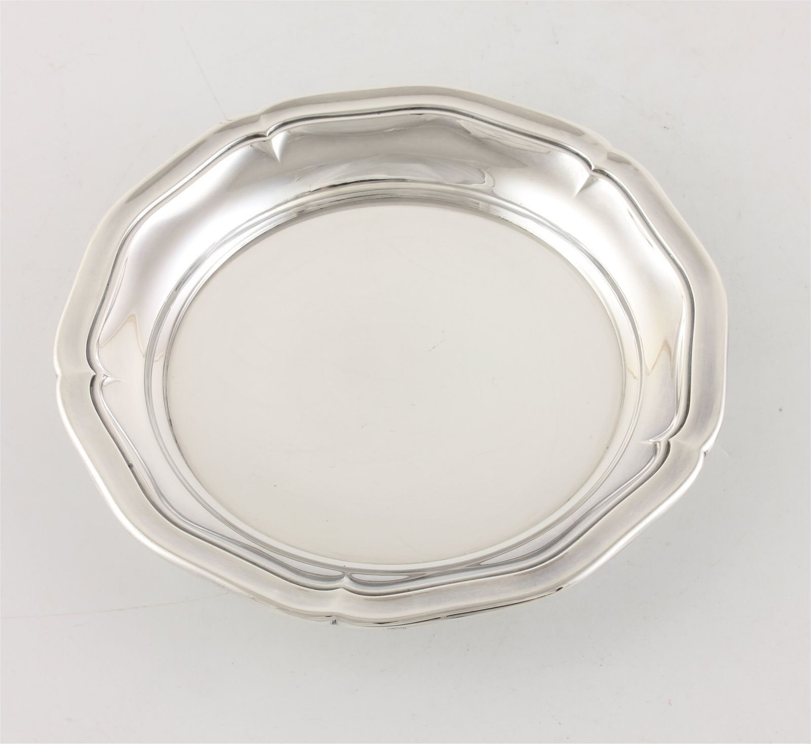 Antique French Silver Plate Christofle Champagne Wine Bottle Coaster Tray. photo Home Decor