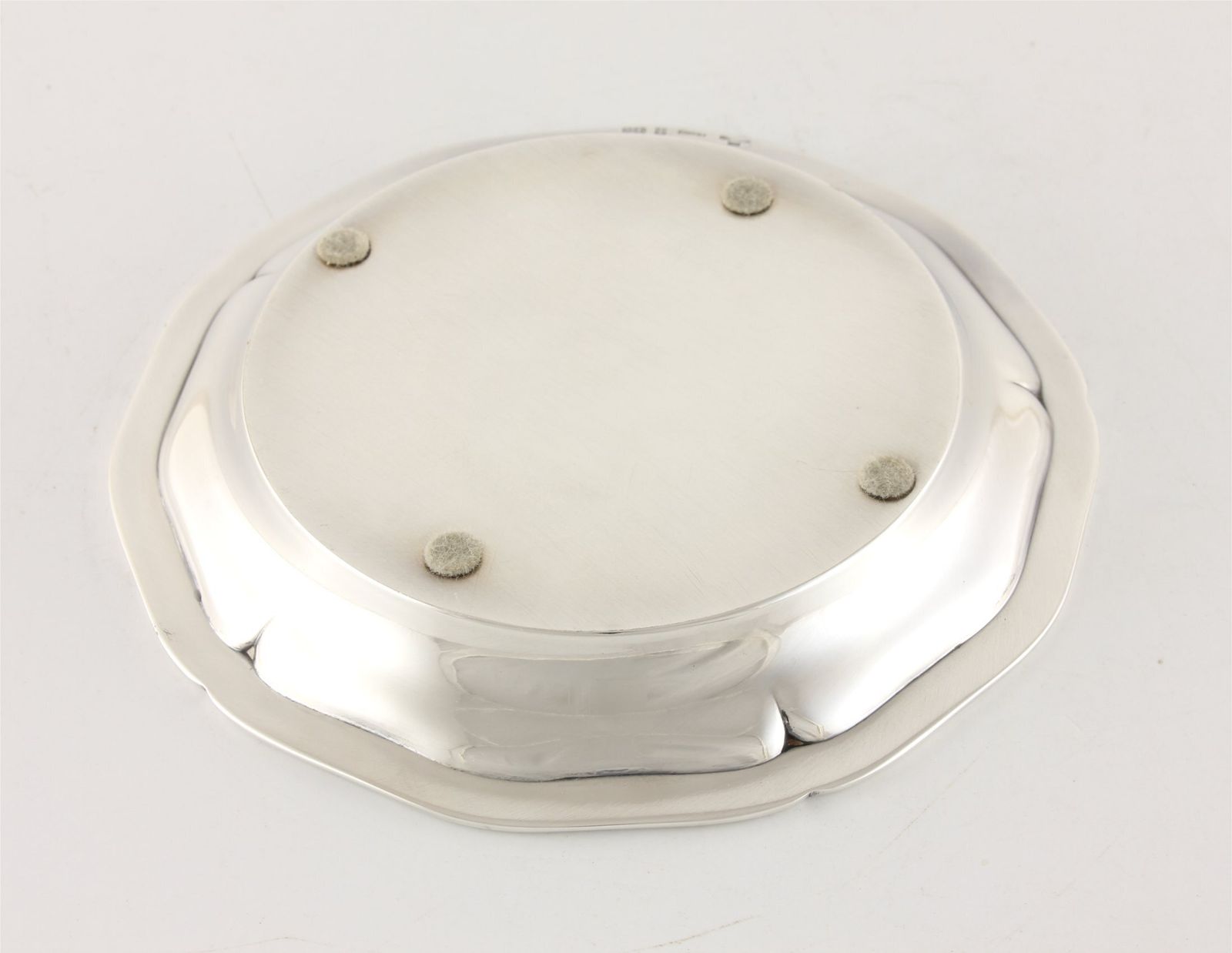 Antique French Silver Plate Christofle Champagne Wine Bottle Coaster Tray. photo 200.0