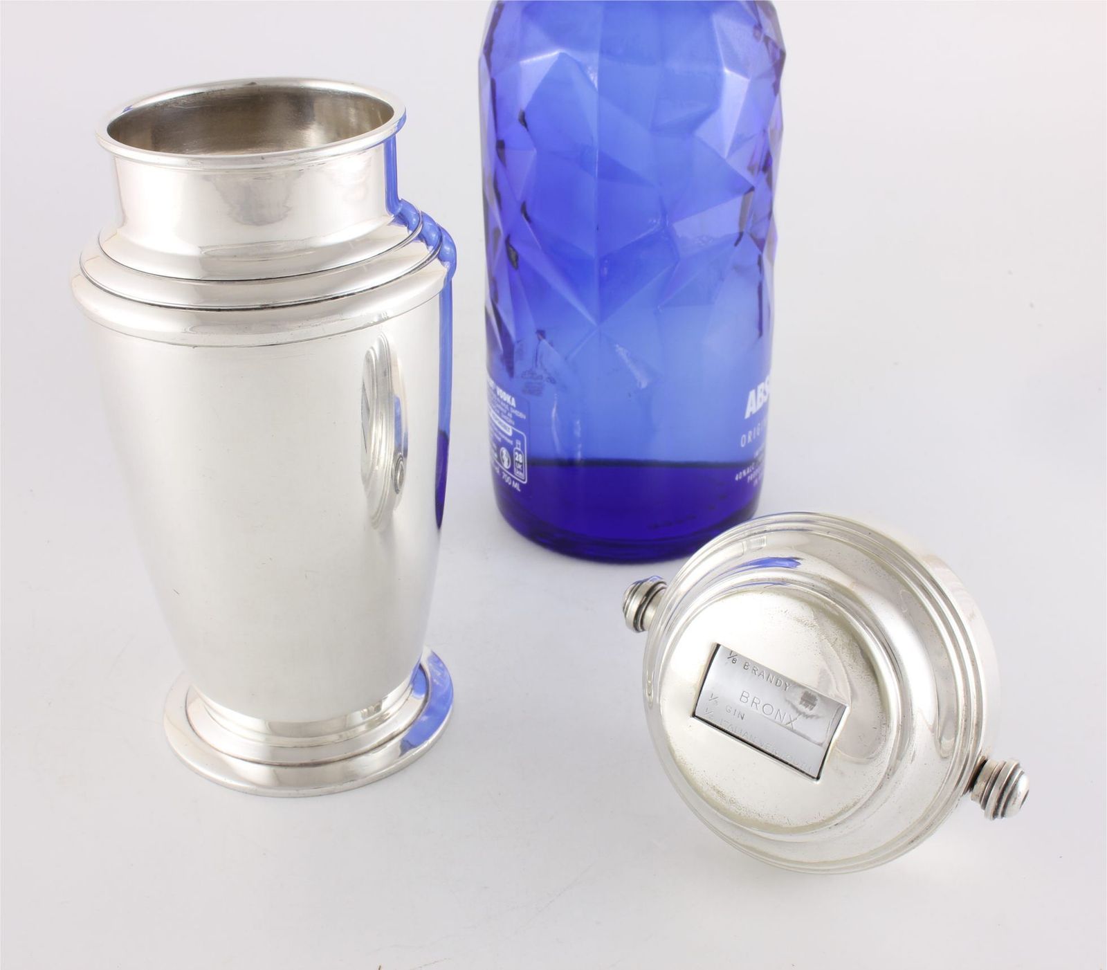Mixit Recipe Cocktail Shaker. Art Deco Silver Plate Charles Green Co Mixer. photo buy