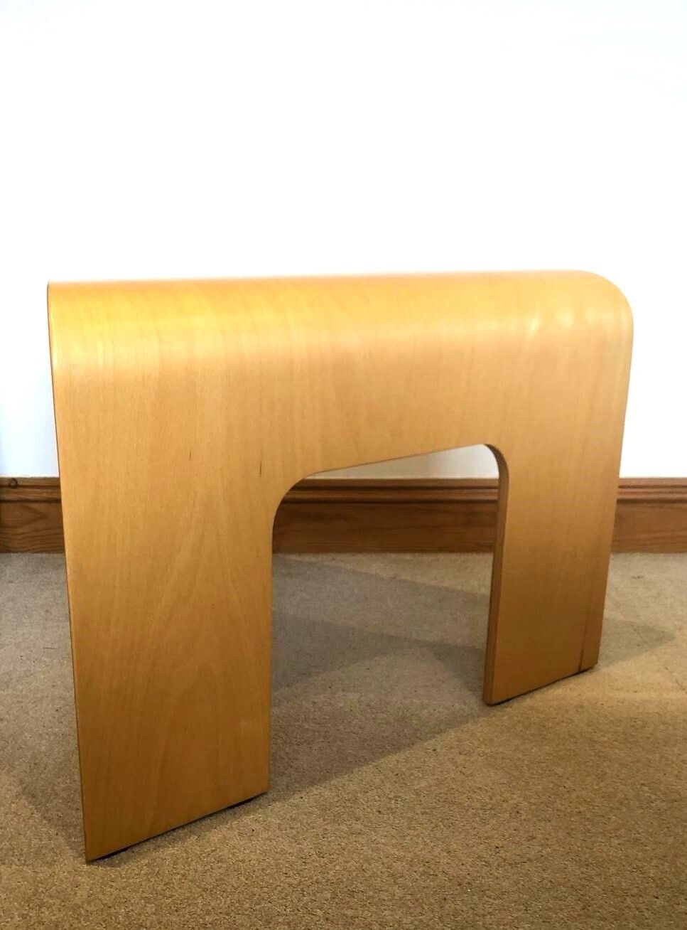 Beautiful Vintage Bentwood Ekornes Stressless Table (Another Matching Available) photo for sale