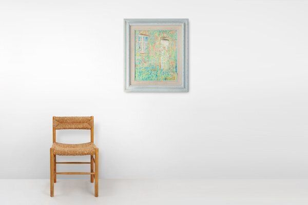 Théo Van Rintel, 1960s, Oil On Canvas & Wood, Framed photo furniture
