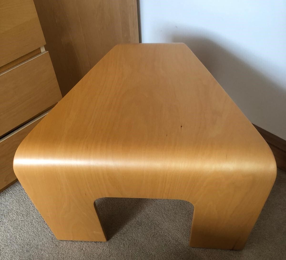Beautiful Vintage Bentwood Ekornes Stressless Table (Another Matching Available) photo vintage