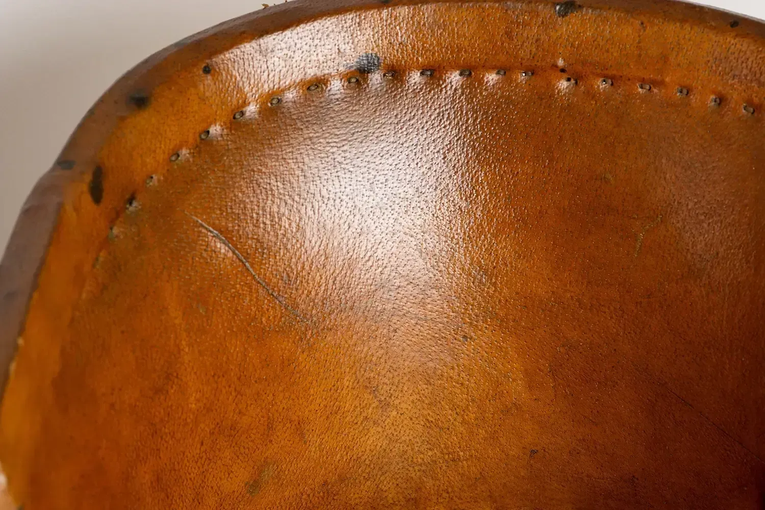 photo for sale Authentic 1960s Mexican Equipale Tub Chair – Handcrafted Pigskin & Cedar, Jalisco Origin