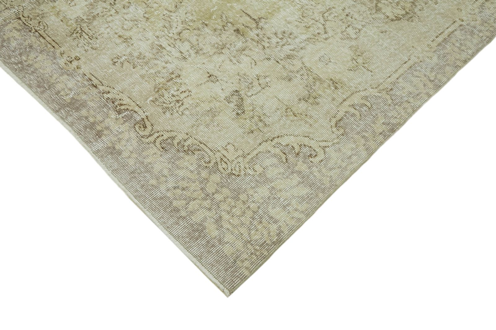 7x10 Beige Turkish Vintage Area Rug   46071 photo Textiles
