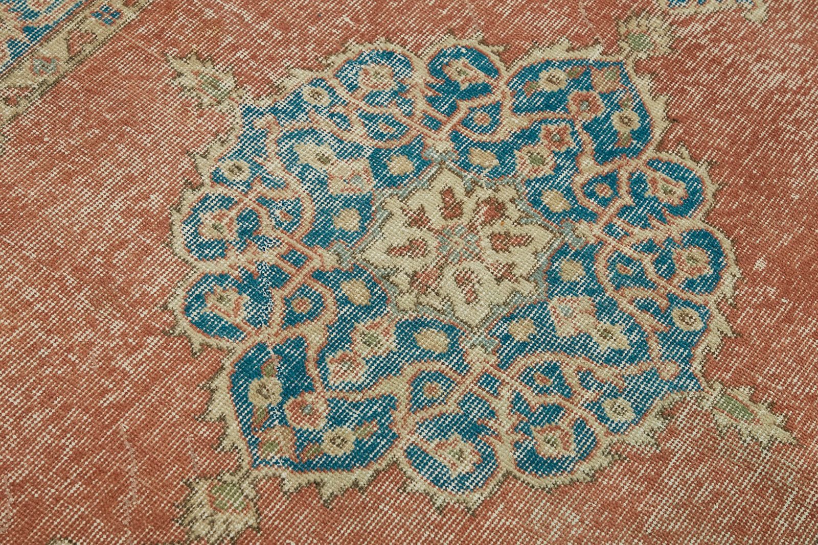 4x6 Red Turkish Vintage Area Rug   45894 photo 241.0
