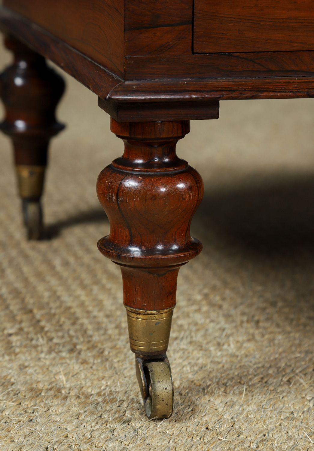 photo buy English Regency Rosewood Canterbury Newspaper Magazine Sheet Music Paper Rack Tidy Stand (Circa 1830)