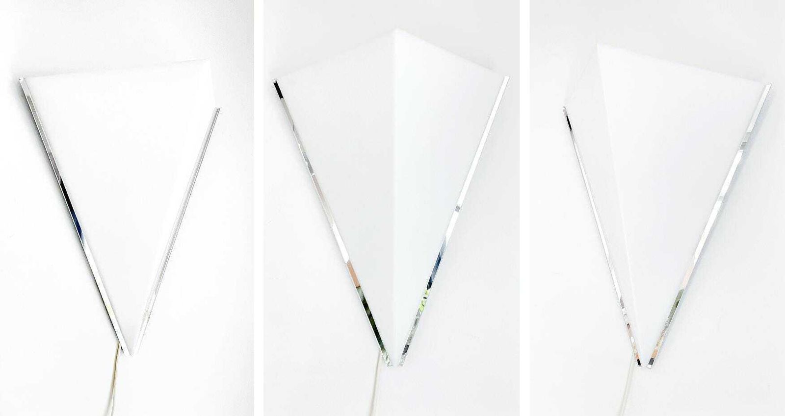 photo furniture Vintage 'Harco Loor Design' Wall Lamp (Large)   Dutch Design – Triangle