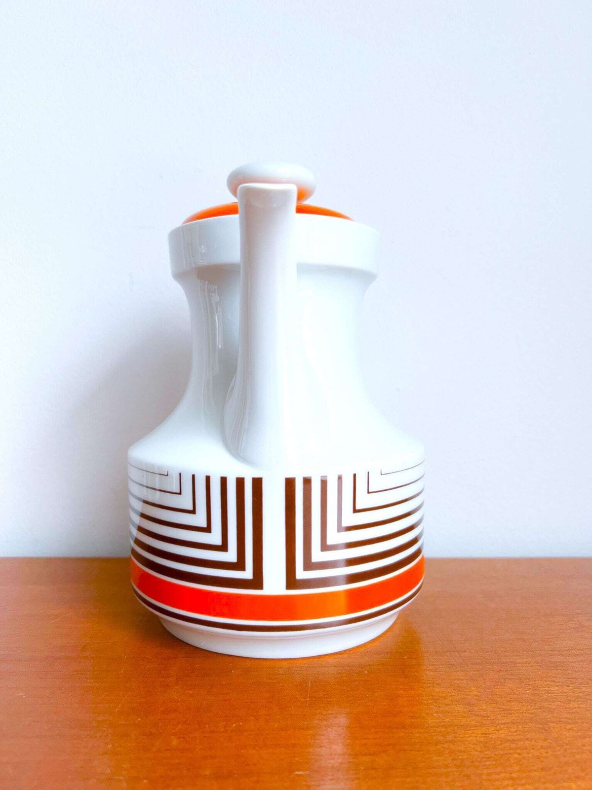 Vintage Wunsiedel Royal Bavaria Germany Koffie /Theepot – Mid Century photo for sale