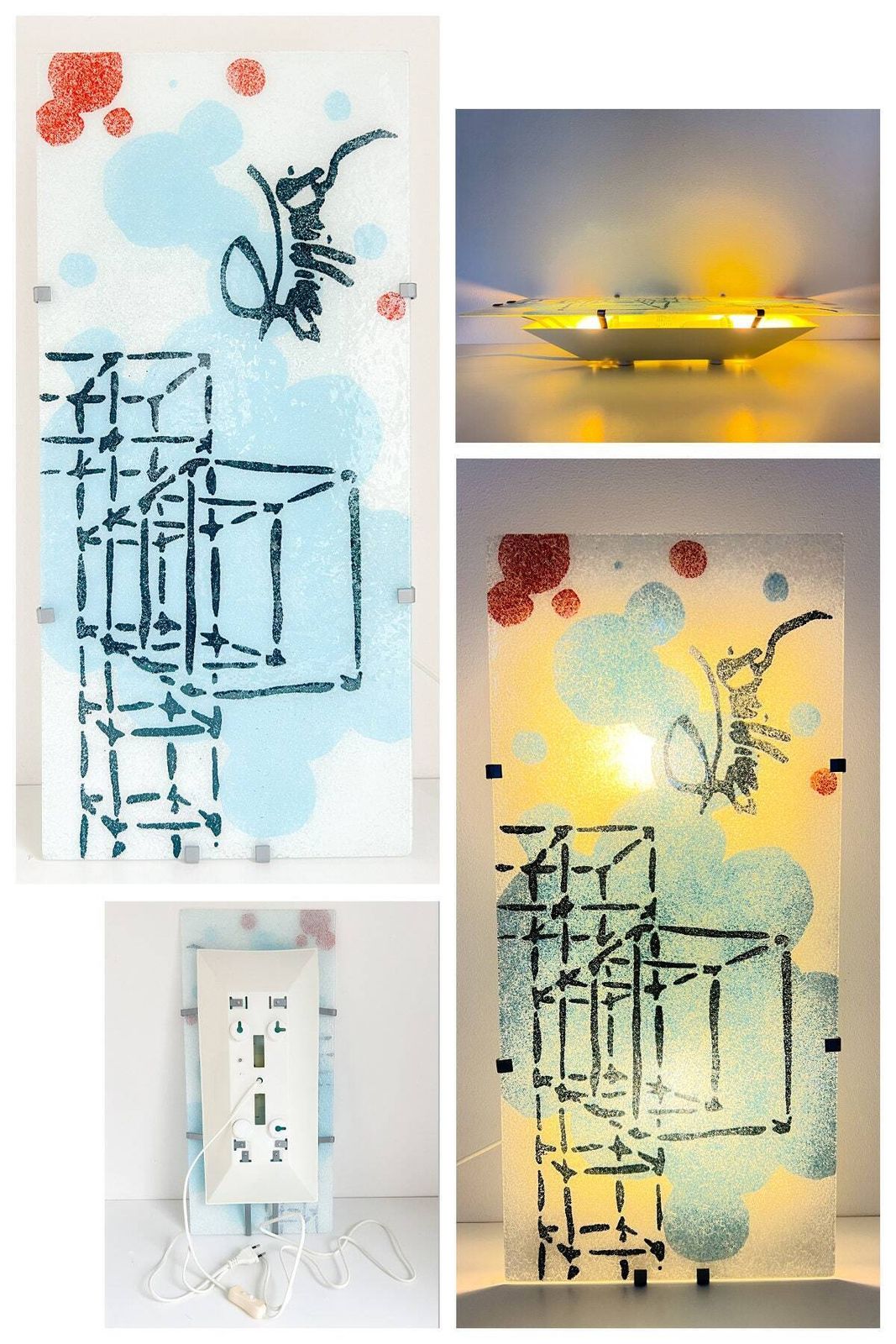 Vintage Ikea Gyllen Wall Lamp New Old Stock   Various Designs Available   90s   Swedish Design By Julia Treutiger   Collector's Item   Oras photo Lighting
