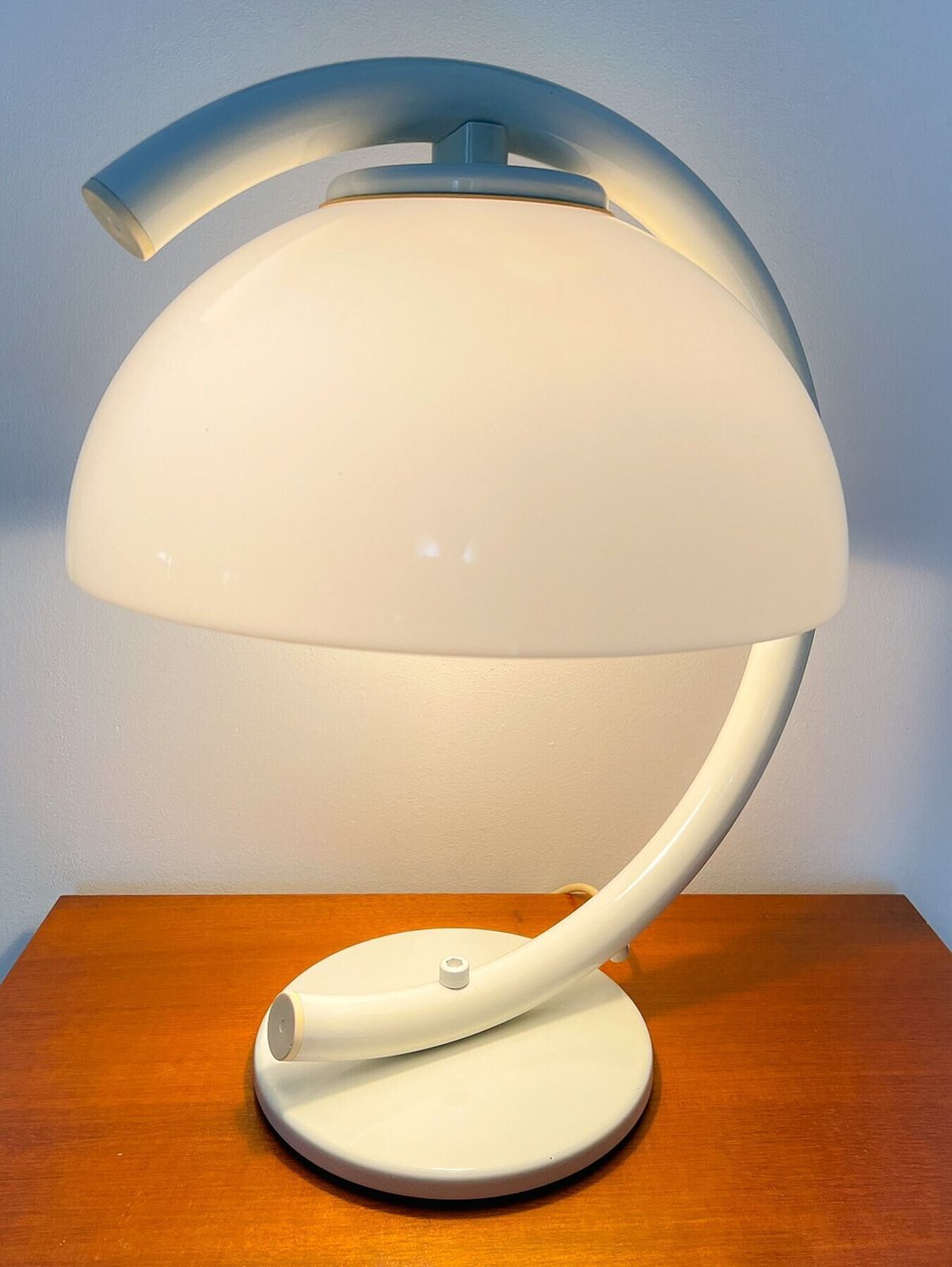 Table Lamp Xl By 'Vrieland Design' Holland, 70s, Mushroom / Space Age, Dutch Design photo vinterior