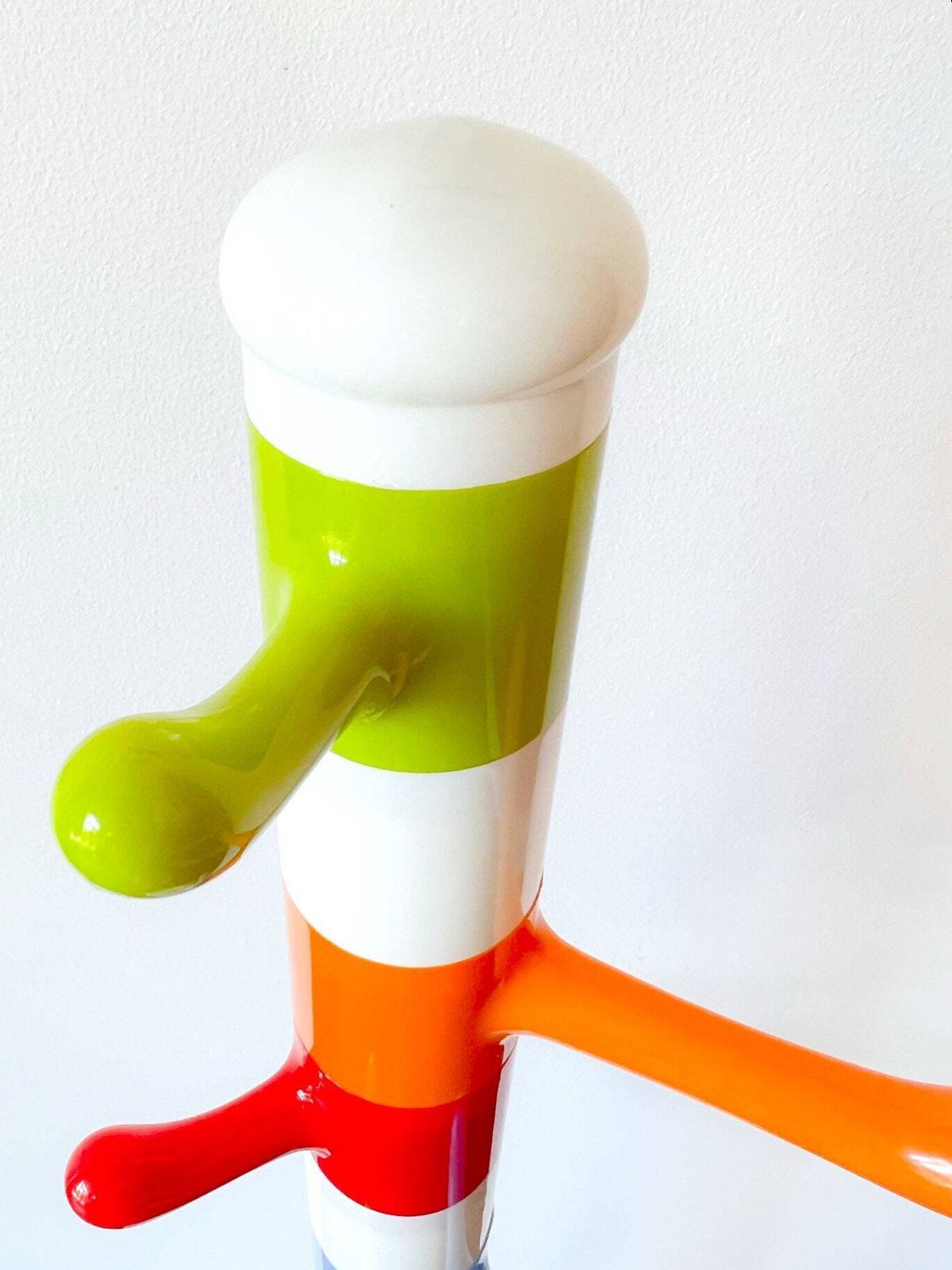 Vintage Ikea 'Krokig' Modular Coat Rack   Design By Annie Huldén & Sanna Dahlman   90s   Memphis Style photo vinterior