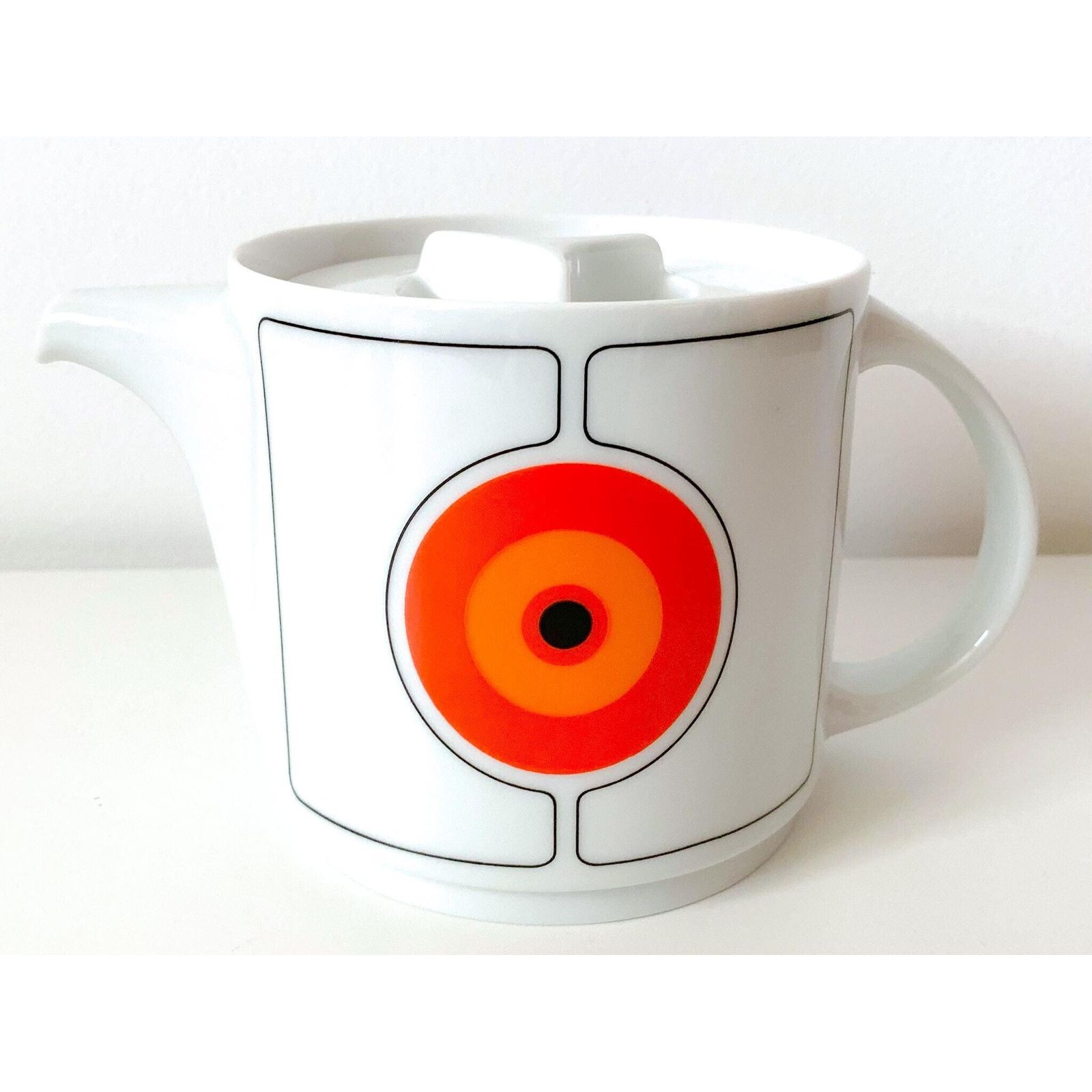 Vintage Thomas Rosenthal Eclipse Thee /Koffiepot, Collector's Item – Mid Century