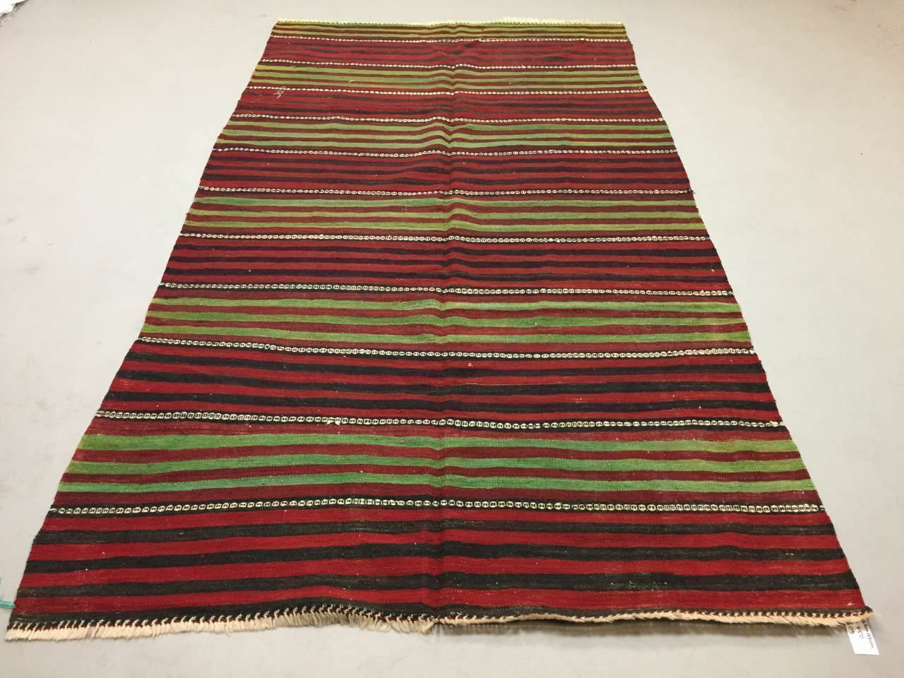 Vintage Turkish Kilim Kelim Rug 270x150cm Shabby Chic Wool, Country Home, Large