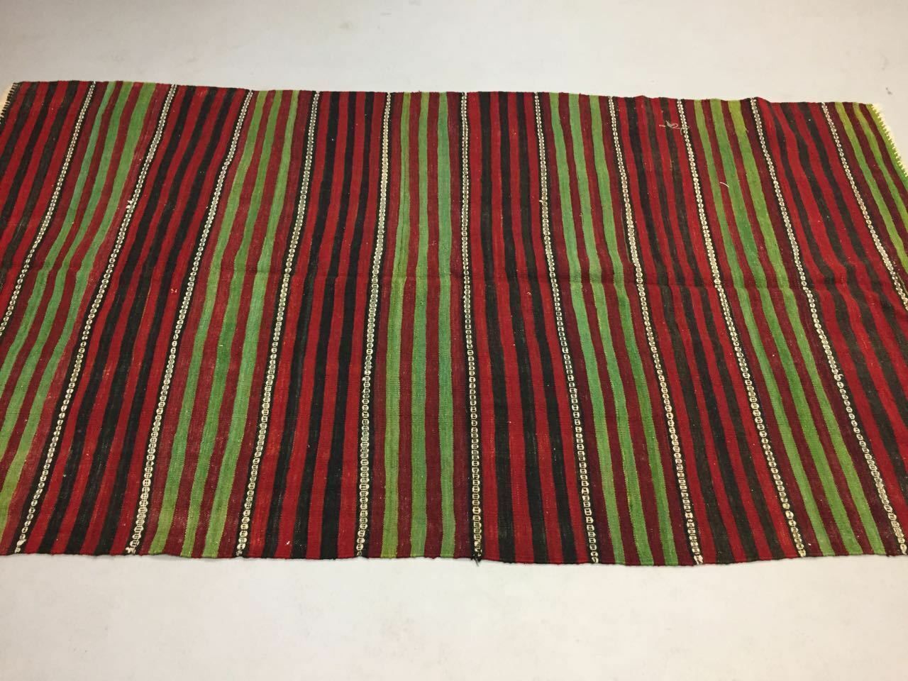 Vintage Turkish Kilim Kelim Rug 270x150cm Shabby Chic Wool, Country Home, Large photo vintage