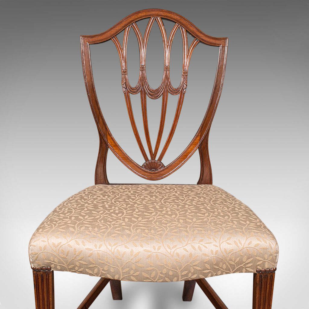 photo for sale Antique Dining Chair Suite, English, Carver & Slipper Chairs, Georgian, C.1800