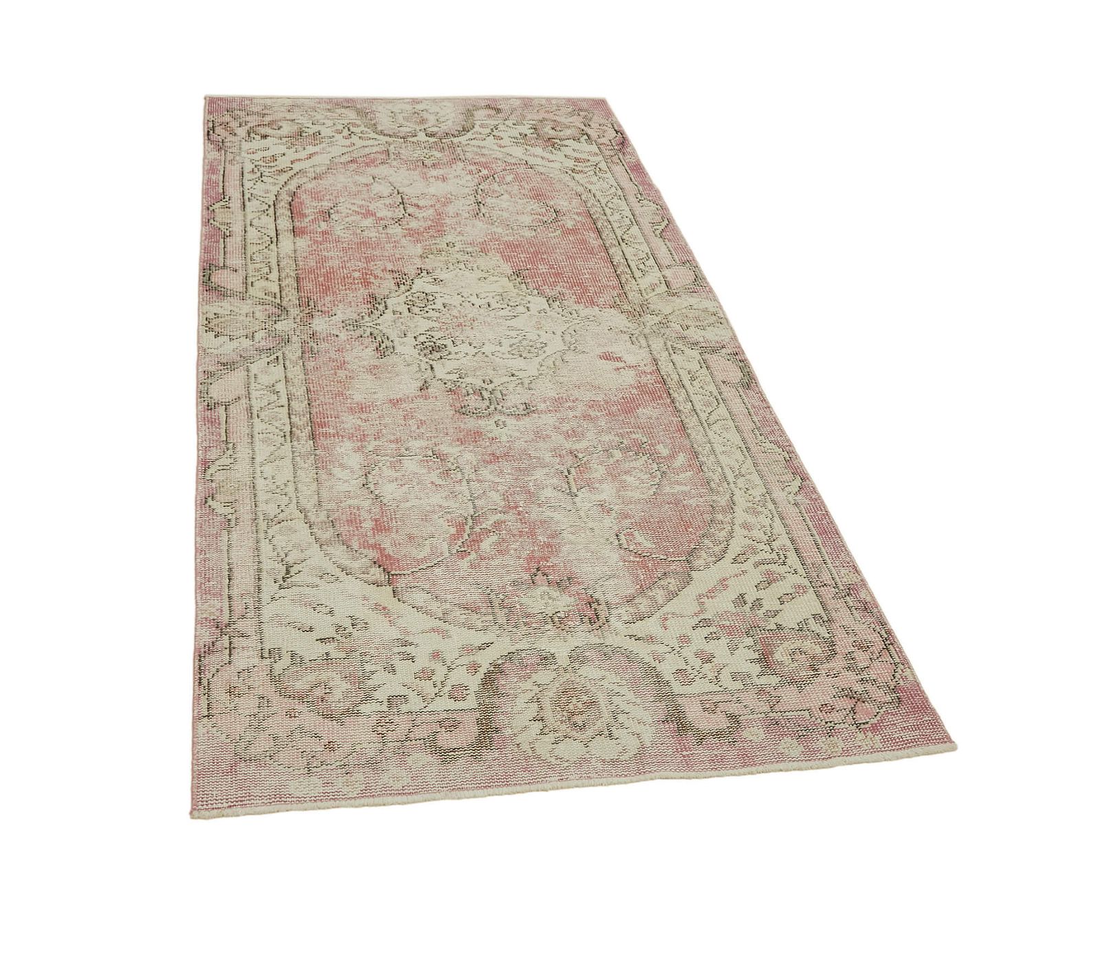 3x7 Beige Turkish Vintage Area Rug   45864 photo furniture
