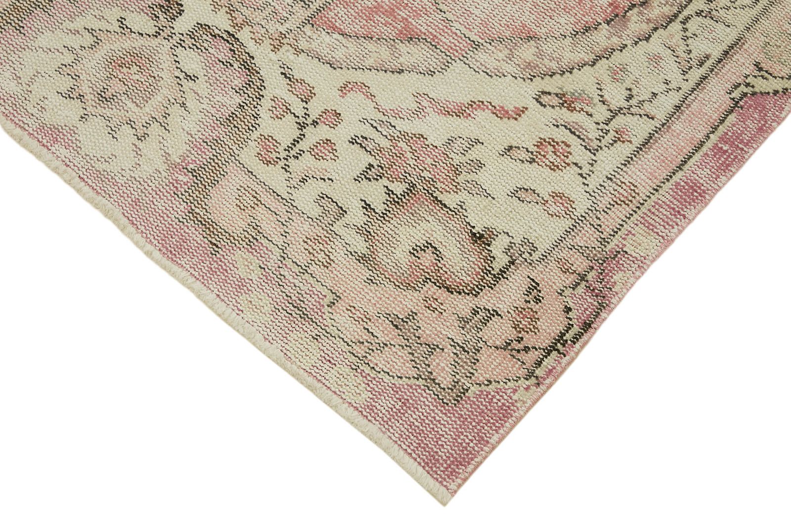 3x7 Beige Turkish Vintage Area Rug   45864 photo Textiles