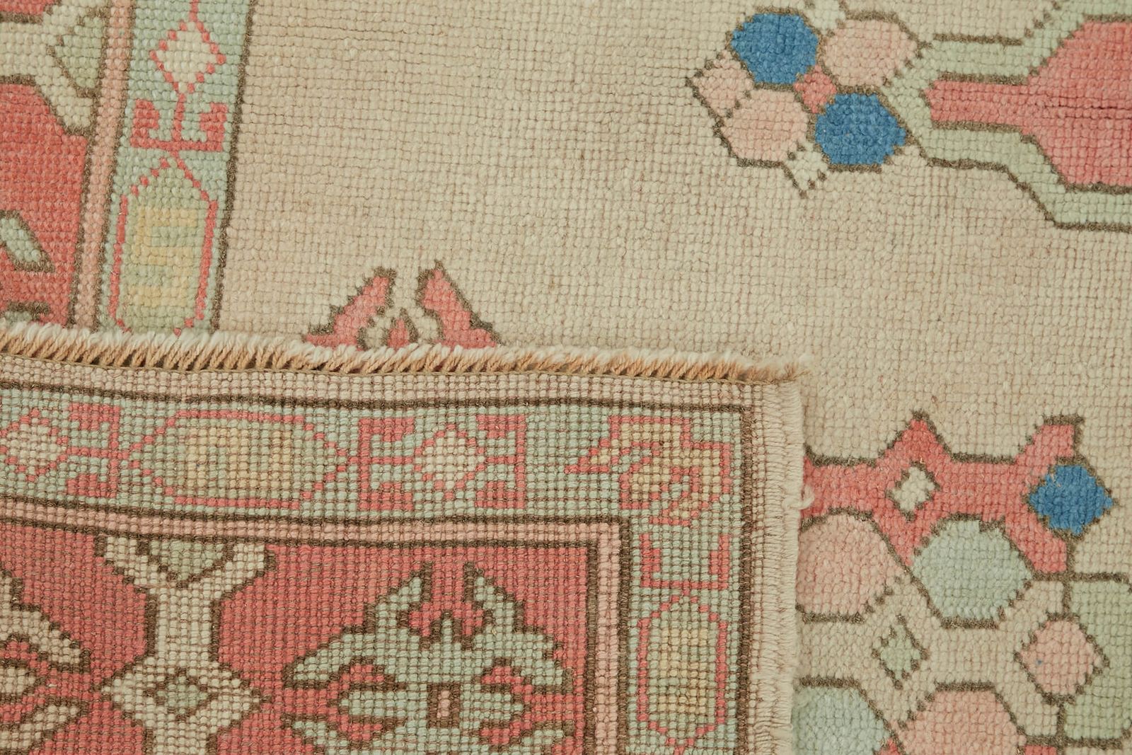 Handmade Anatolian Beige Anatolian Rug 139 Cm X 226 Cm photo vinterior