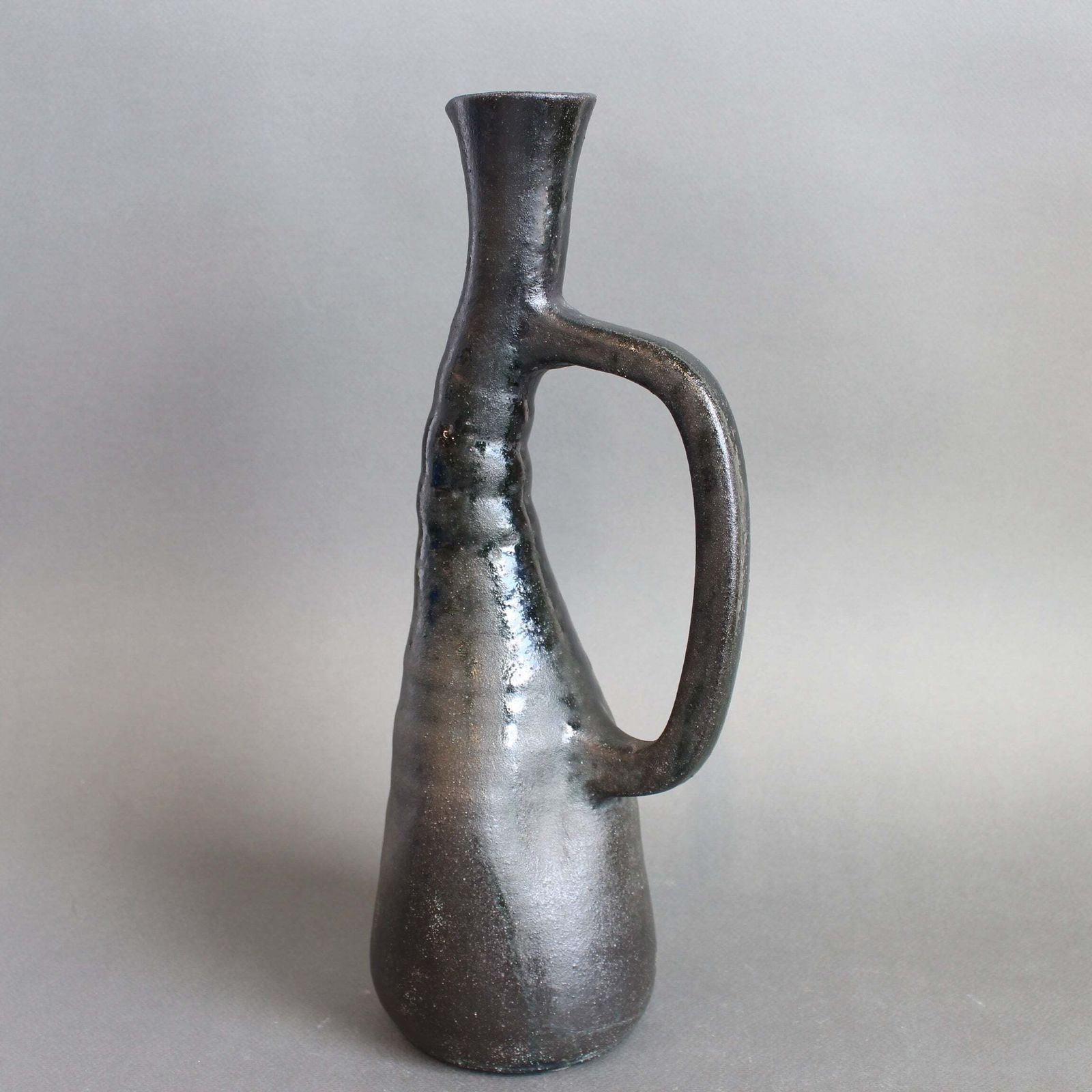 1121.0 Vintage French Ceramic Vase By Accolay (Circa 1960s) photo