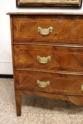 18th Century Chest Of Drawers In Fruitwood Inlay photo furniture