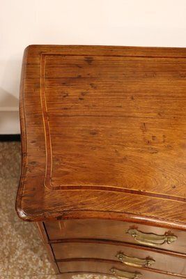 18th Century Chest Of Drawers In Fruitwood Inlay photo for sale