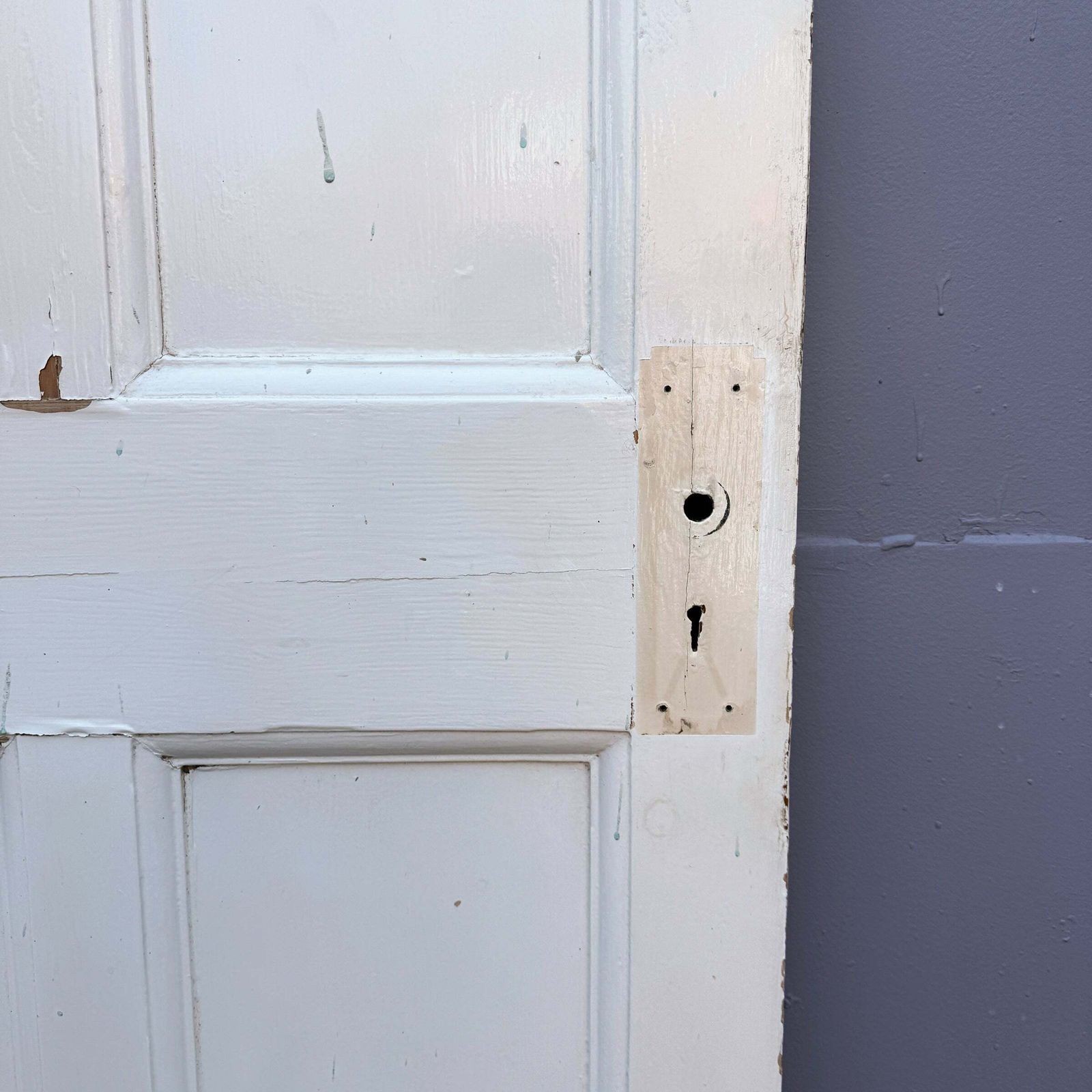 photo buy Antique Georgian 6 Panel Door   195.5cm X 76cm