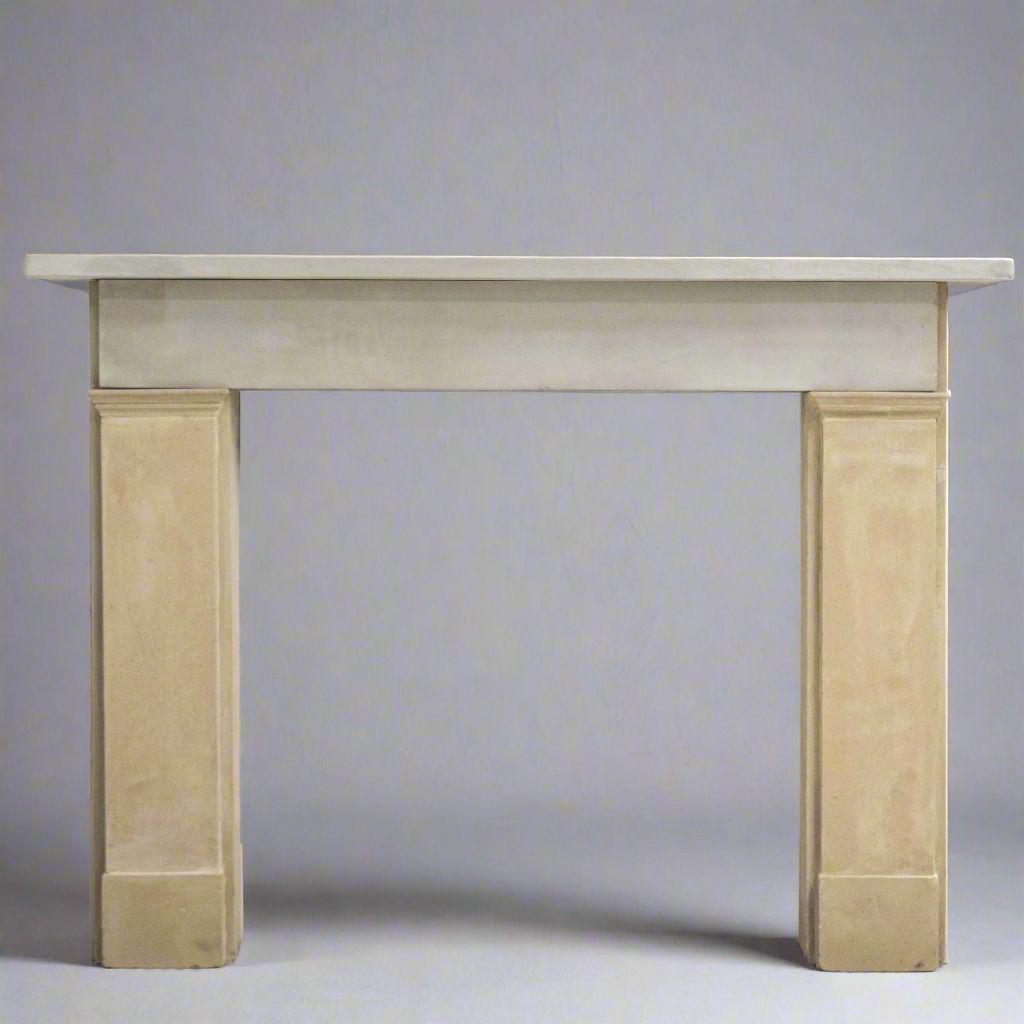 Antique Sandstone Crossover Fireplace Surround