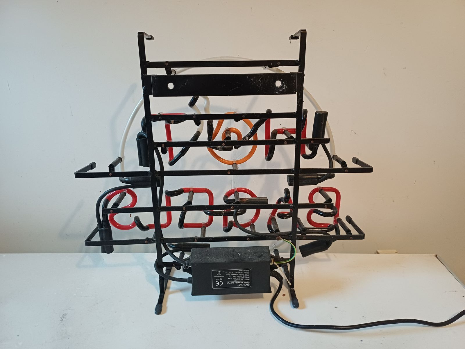 Vintage USA "Hot Bagels" Neon Sign photo buy