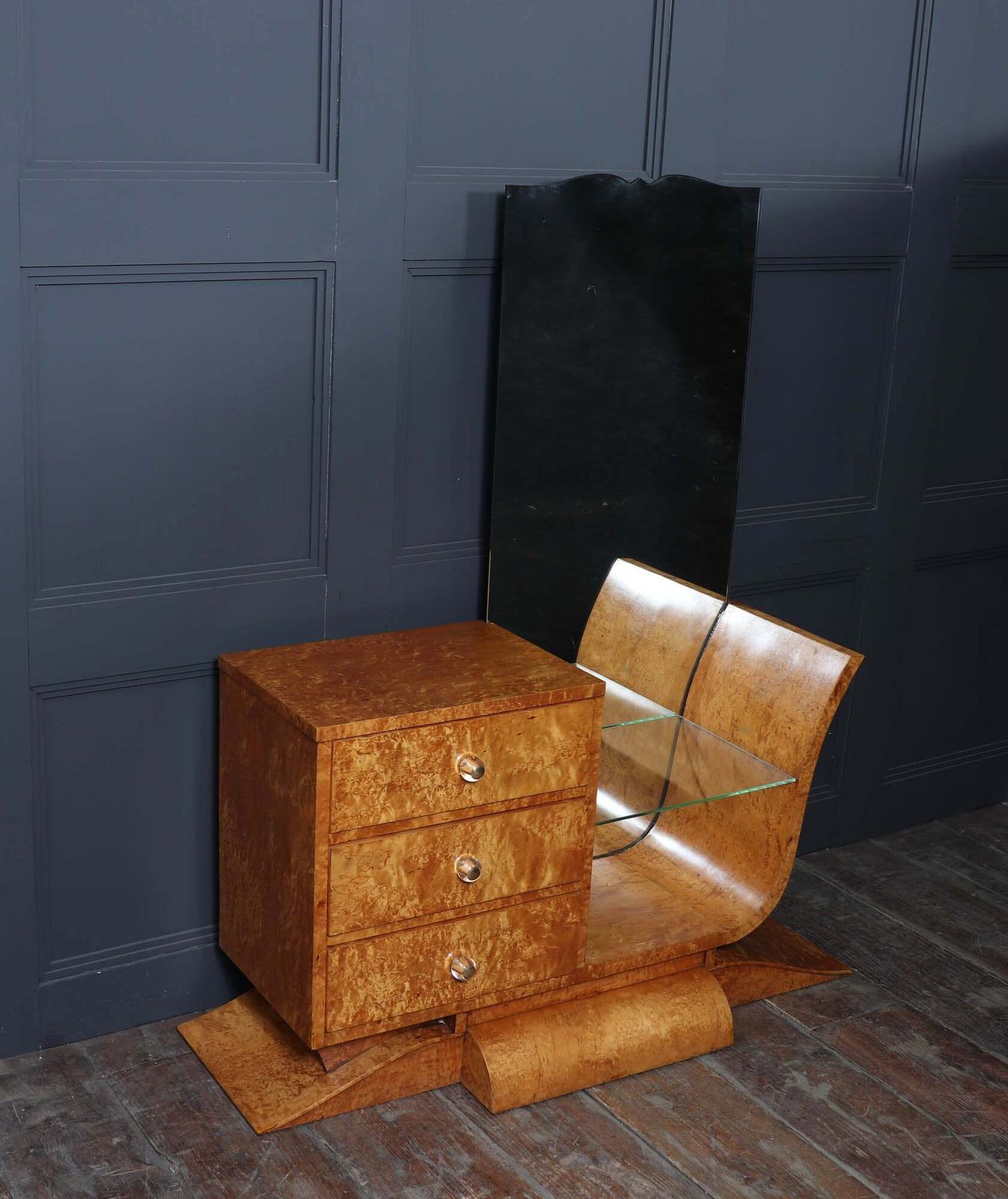 Art Deco Burr Maple Dressing Table photo buy