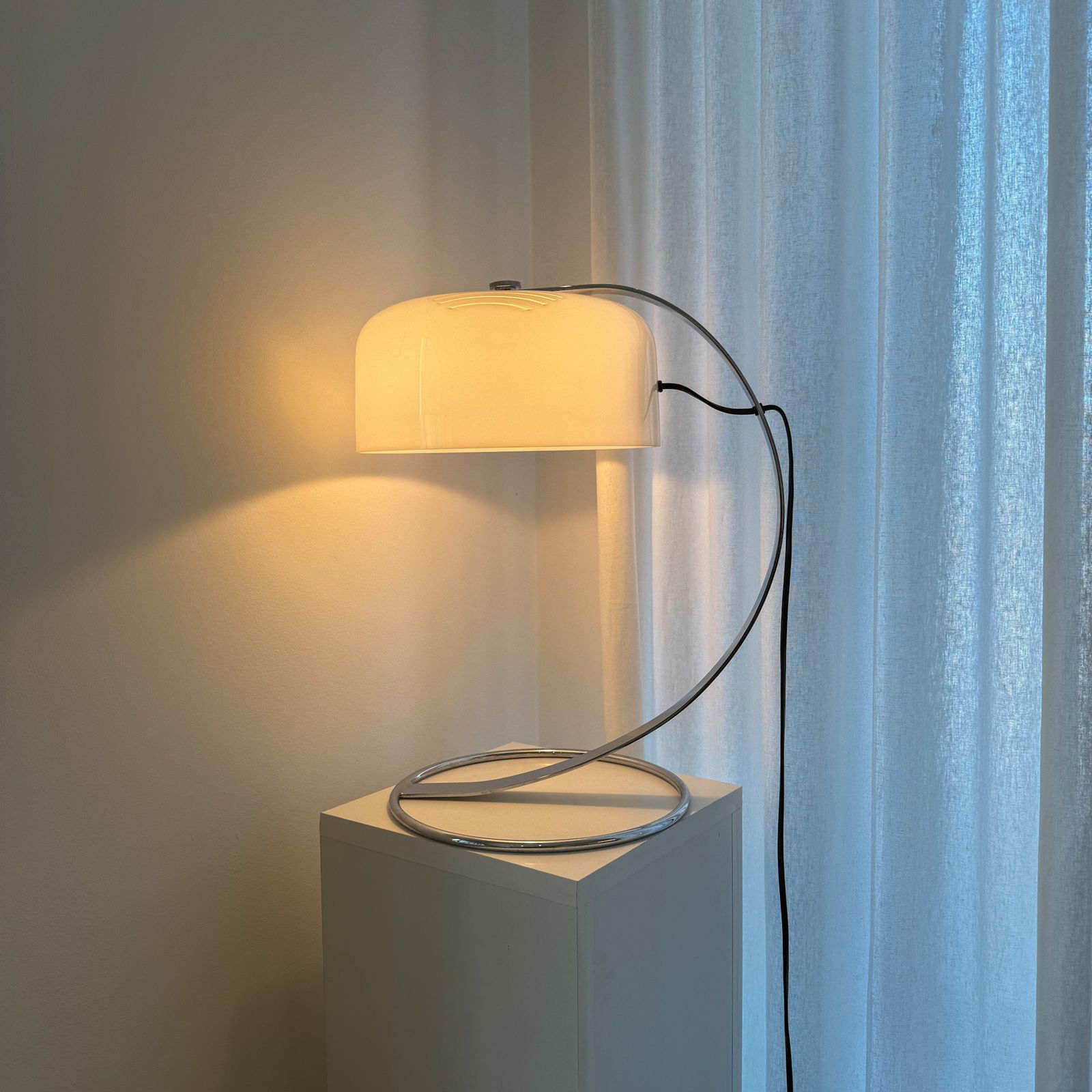 Tropic Chrome Plated Steel Desk Lamp By Raak, 1970 photo vinterior