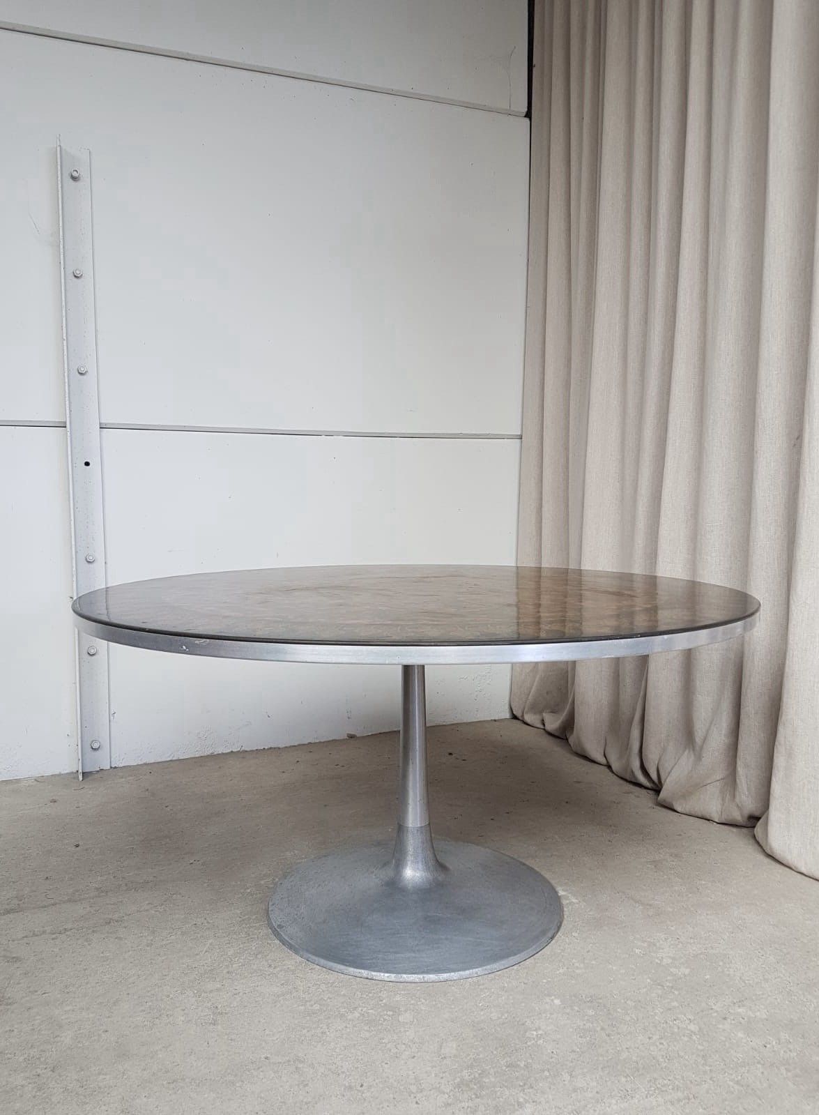 Vtg Mid Century Danish Tulip Dining Table Poul Cadovius Cado France & Son R844 photo 1610.0