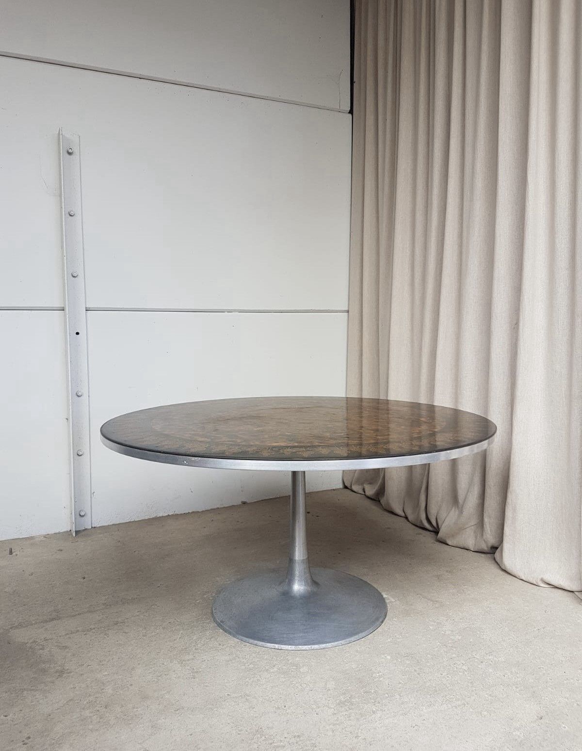 Vtg Mid Century Danish Tulip Dining Table Poul Cadovius Cado France & Son R844 photo vinterior
