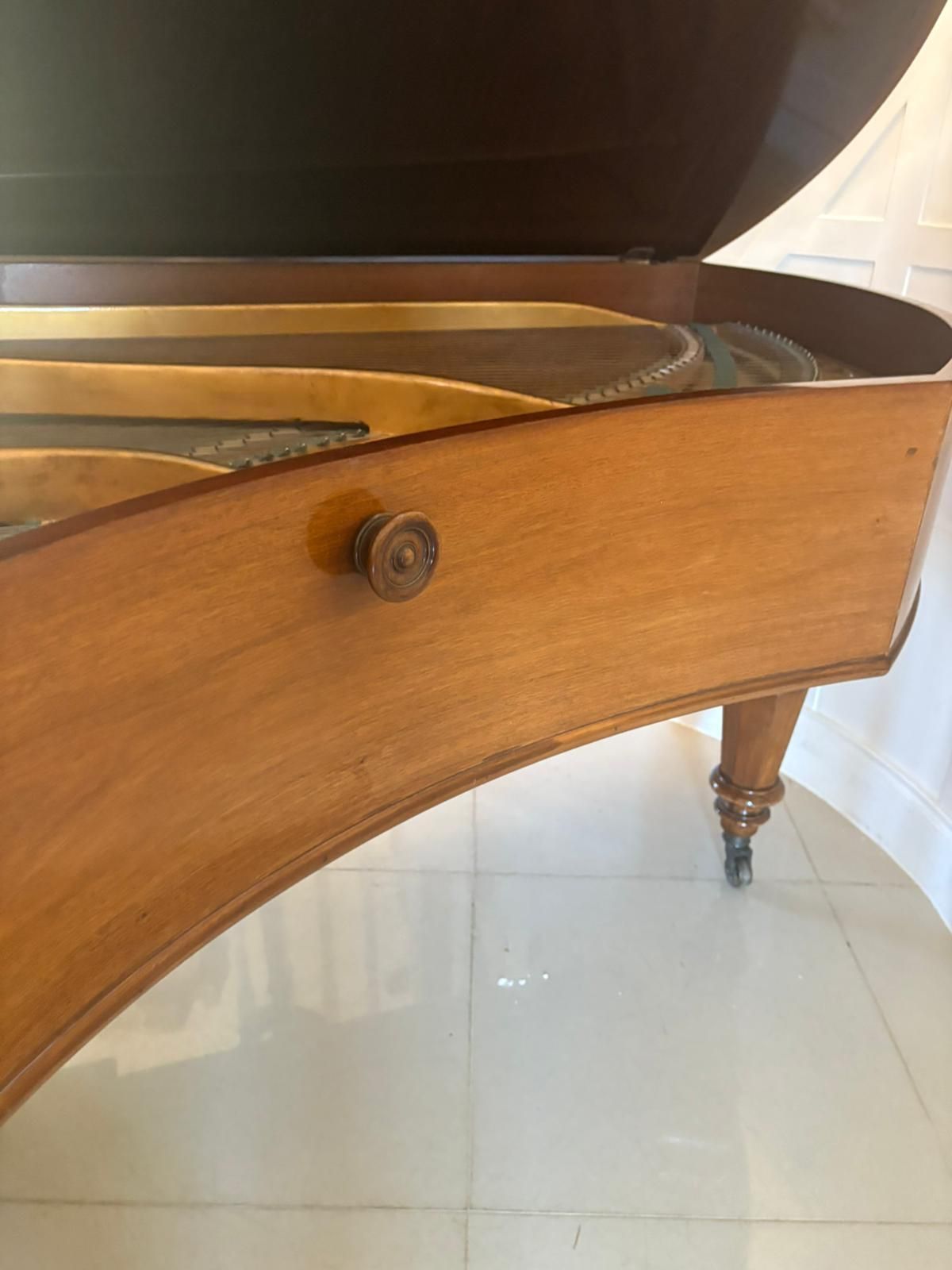 photo buy Exceptional Quality Antique C.Bechstein 19th Century Rosewood Boudoir Grand Piano Model V (1898)