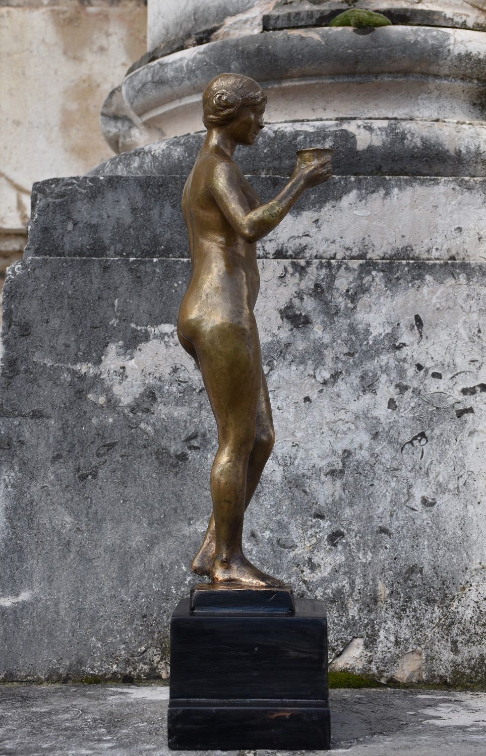 Yvonne Serruys, Woman With A Goblet / The Goddess Hebe (Circa 1912) photo Art