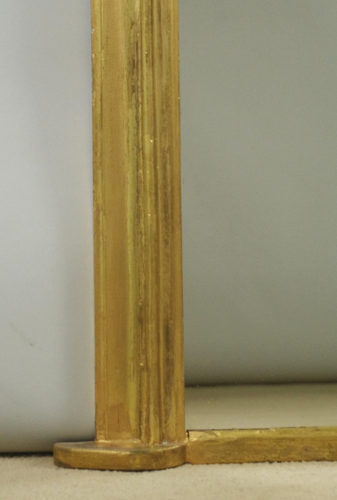 Victorian Gilt Large Arch Top Overmantle Mirror photo 1650.0