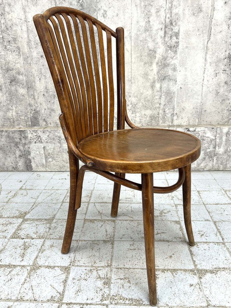 photo furniture Set Of Twelve Corbeille Style Bentwood Bistro Chairs